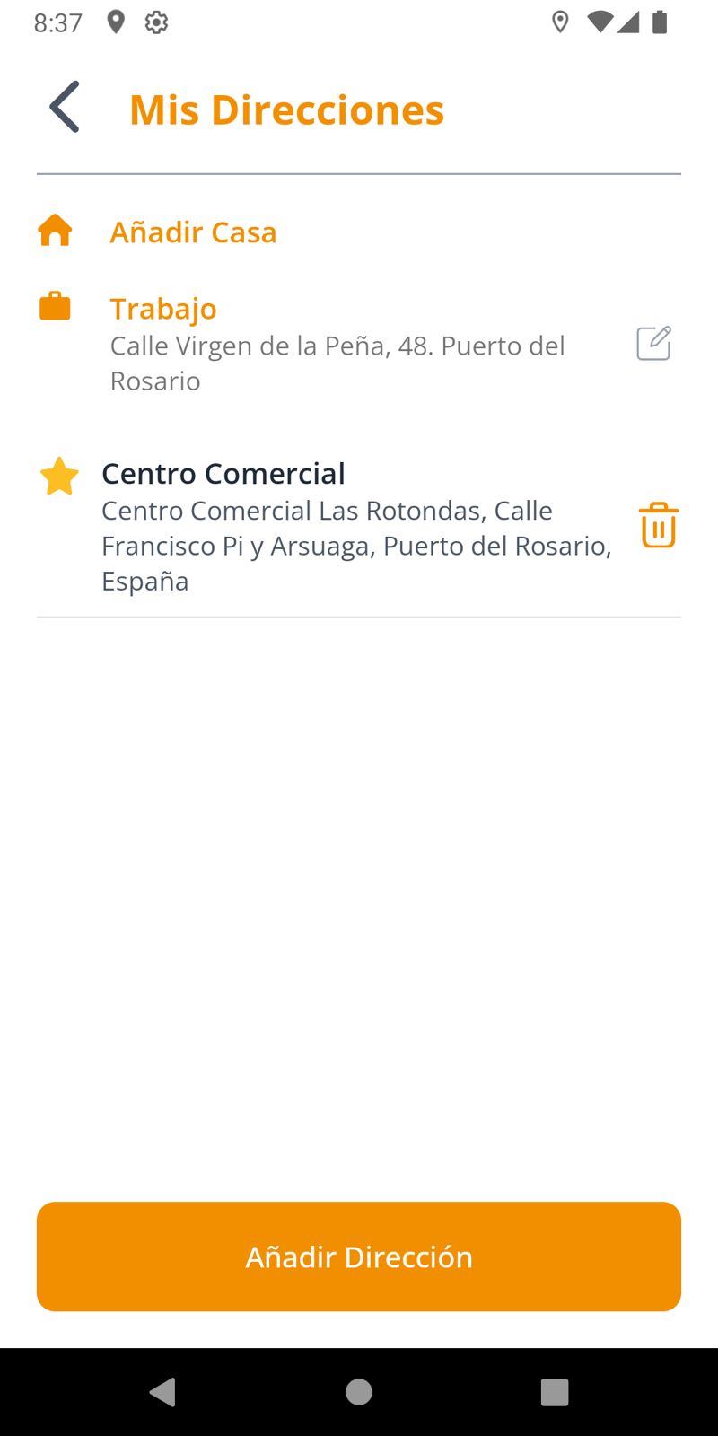 Pantalla TAXIAQUI 2