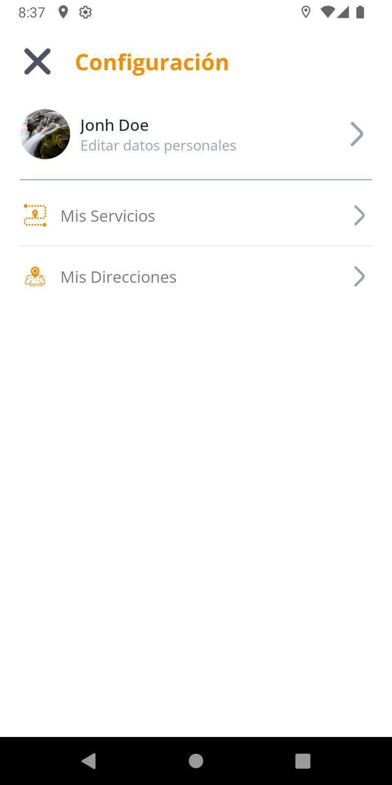 Pantalla TAXIAQUI 3